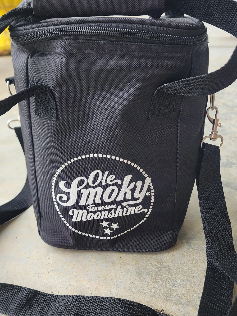 Ole Smoky Black Cooler Compact Crossbody Carry